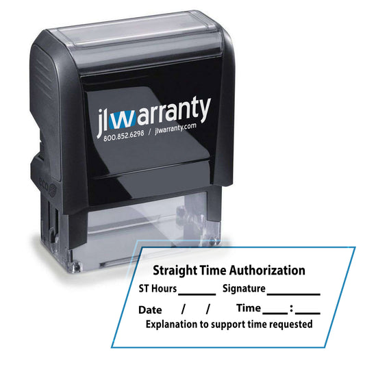 GM Straight Time Authorization